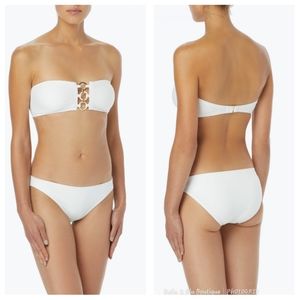 *NWT* MICHAEL Michael Kors Bandeau Bikini Top
